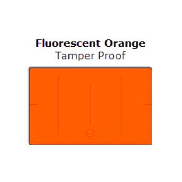 Signet Fluorescent Orange Labels