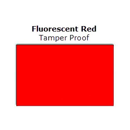 Signet Fluorescent Red Labels