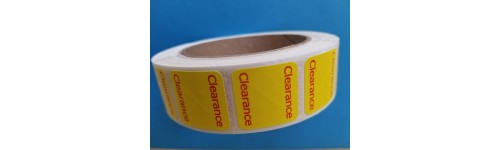 Clearance Labels